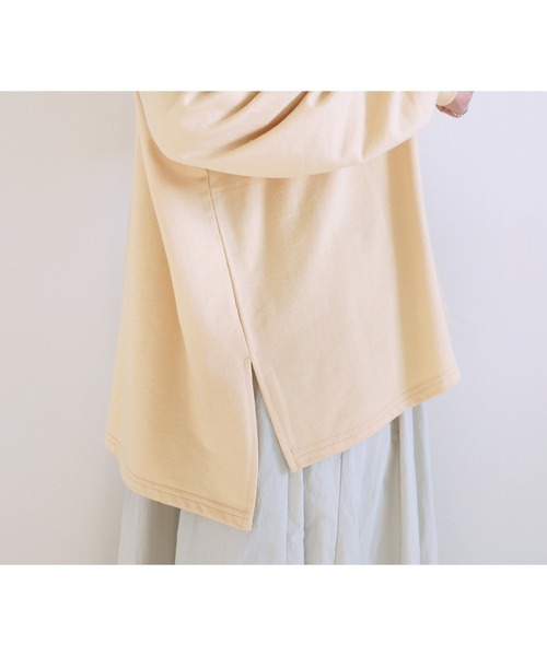 「reca」 長袖カットソー FREE オートミール レディース_画像8