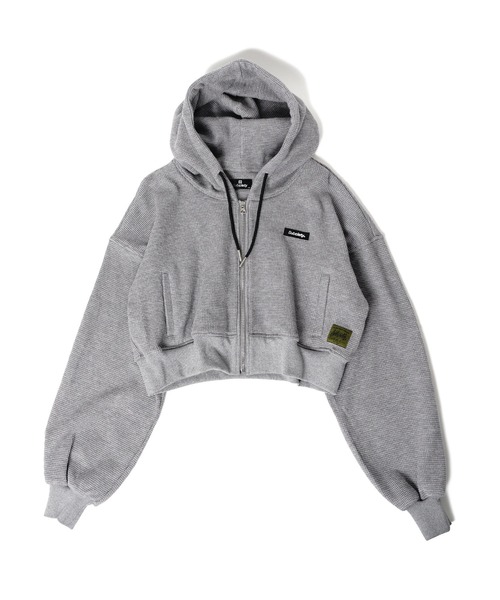 「Subciety」 ジップアップパーカー X-LARGE ブラック メンズ_画像7