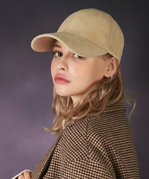 「VARZAR」 キャップ FREE クリーム レディース_画像5