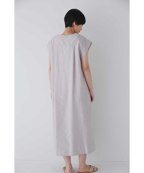 「human woman」 半袖ワンピース MEDIUM ネイビー レディースの画像