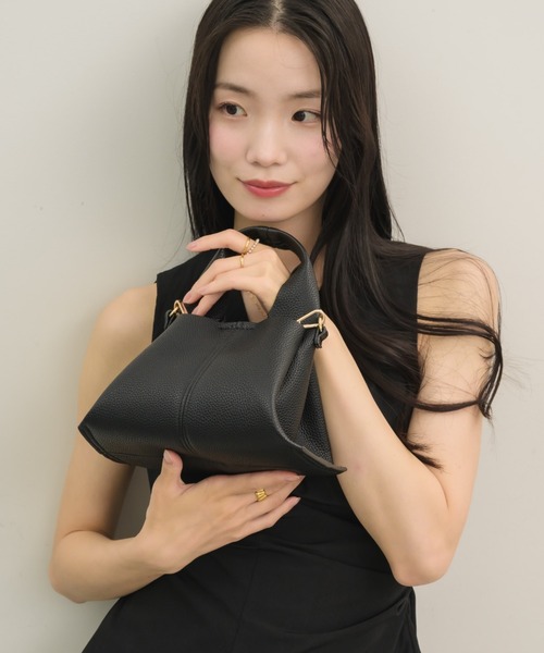 「NEUNA」 2WAYバッグ SMALL ベージュ レディース_画像5