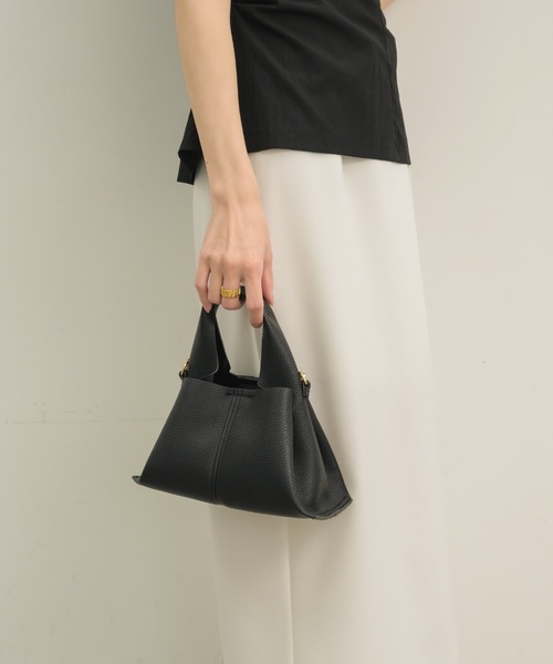 「NEUNA」 2WAYバッグ SMALL ベージュ レディース_画像6