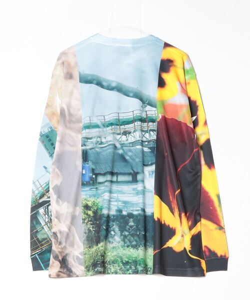 「NON TOKYO」 長袖カットソー 2 ブルー レディース_画像2