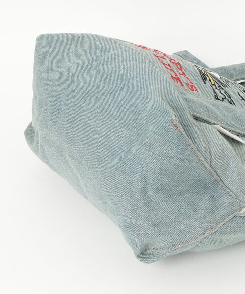 「Vintage PEANUTS」 ハンドバッグ FREE ライトインディゴブルー レディース_画像3