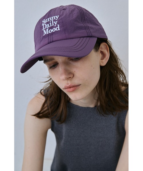 MARINE SERRE（マリーンセル） キャップ 帽子 RECYCLED NYLON BASEBALL