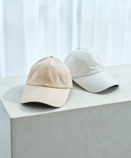 「UVO」 キャップ FREE ブルーグレー レディース_画像3