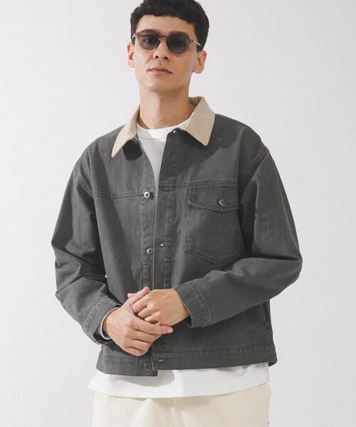 URBAN RESEARCH Sonny Label ブルゾン アウター ウォッシュドツイル襟 URBAN RESEARCH Sonny Label ブルゾン アウター ウォッシュドツイル襟