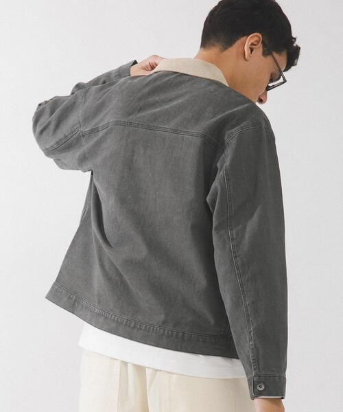 URBAN RESEARCH Sonny Label ブルゾン アウター ウォッシュドツイル襟