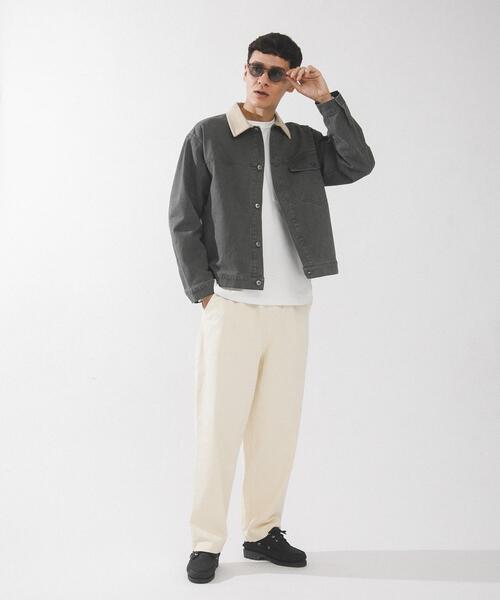 URBAN RESEARCH Sonny Label ブルゾン アウター ウォッシュドツイル襟