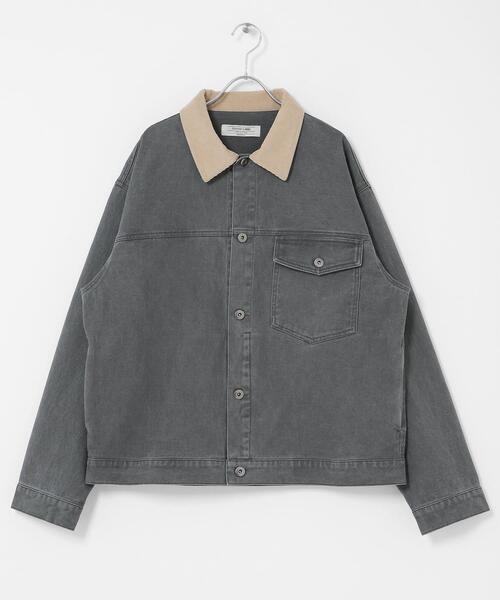 URBAN RESEARCH Sonny Label ブルゾン アウター ウォッシュドツイル襟