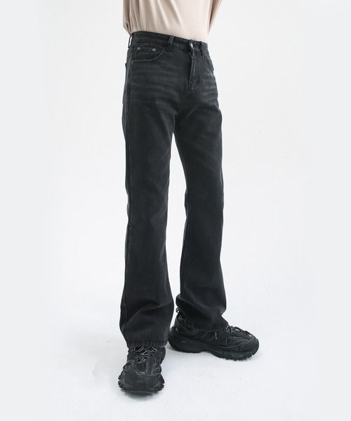 「CORPUS TOKYO」 ブーツカットデニムパンツ 4 ブルー メンズ_画像2