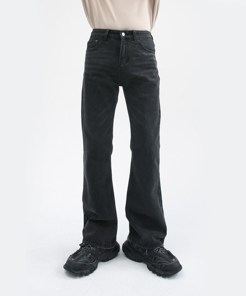 「CORPUS TOKYO」 ブーツカットデニムパンツ 4 ブルー メンズ_画像9