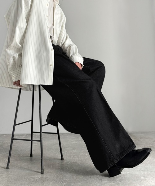 「Classical Origin」 ブーツカットデニムパンツ SMALL インディゴブルー メンズ_画像5