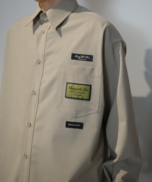 シャツ MM6 Long-sleeved Shirt メンズの画像