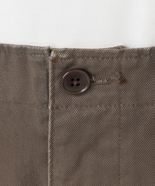 ワイドパンツ チノパン 「一部カラーWEB限定 / 追加」OVER SIZED CHINO パンツ 2 レディースの画像