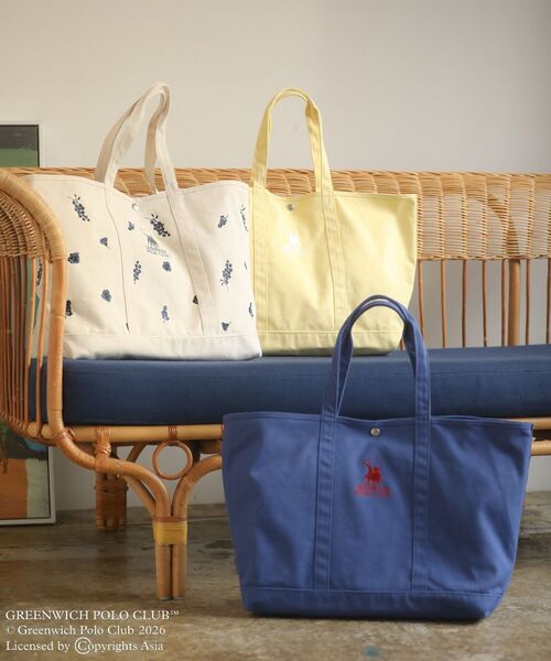 GREENWICH POLO CLUB（グリニッジポロクラブ） トートバッグ GREENWICH