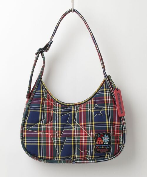Coachtopia」 チェック柄トートバッグ - ネイビー レディース COACH 