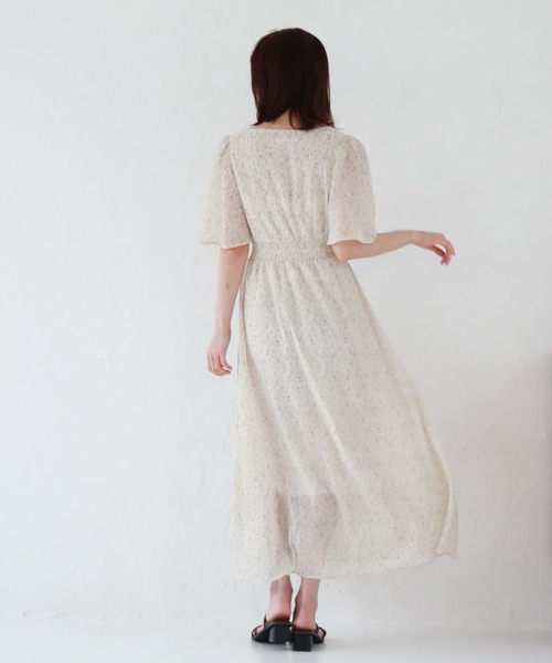 「archives」 半袖ワンピース MEDIUM ブルー レディース_画像6