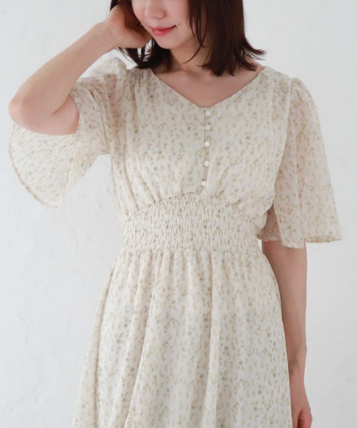 「archives」 半袖ワンピース MEDIUM ブルー レディース_画像8
