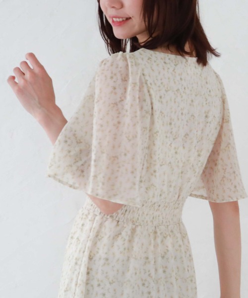 「archives」 半袖ワンピース MEDIUM ブルー レディース_画像9