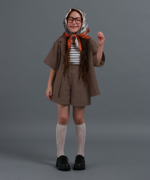 GLOBAL WORK（グローバルワーク） ワイドパンツ パンツ リネンライク