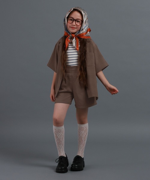 GLOBAL WORK（グローバルワーク） ワイドパンツ パンツ リネンライク