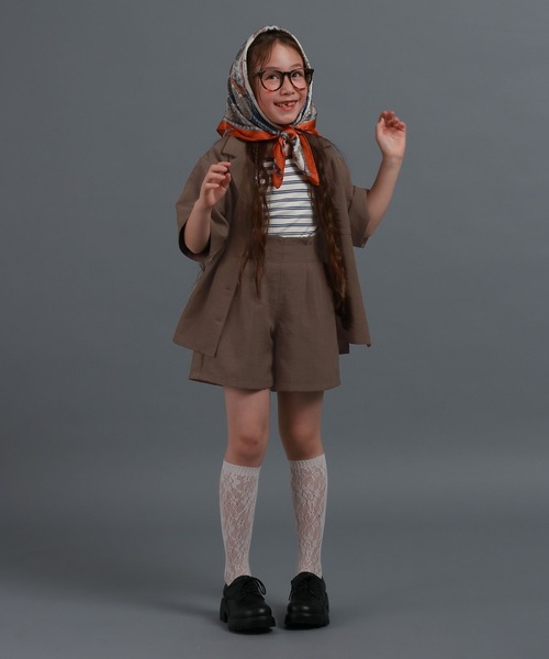 GLOBAL WORK（グローバルワーク） ワイドパンツ パンツ リネンライク