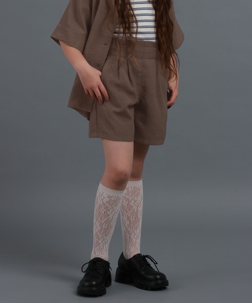GLOBAL WORK（グローバルワーク） ワイドパンツ パンツ リネンライク