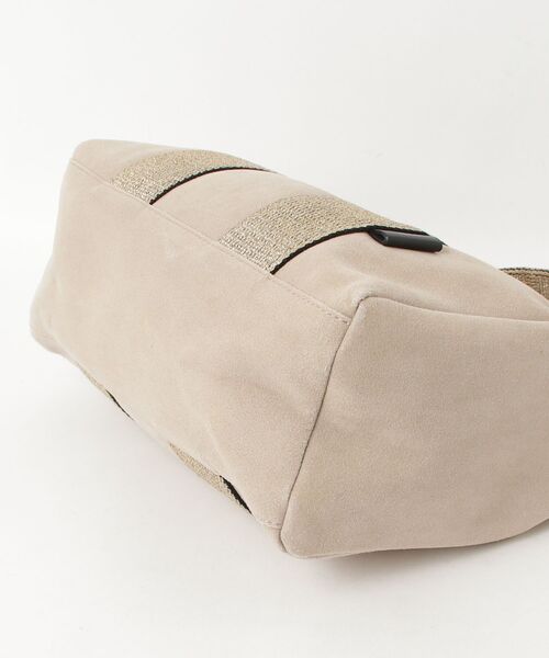 「VIOLAd'ORO」 ハンドバッグ ONE SIZE ベージュ レディース_画像3