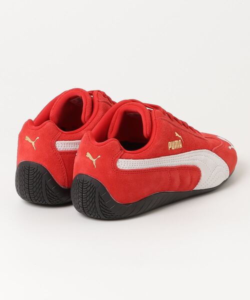 「PUMA」 ローカットスニーカー 24cm ブラック レディース
