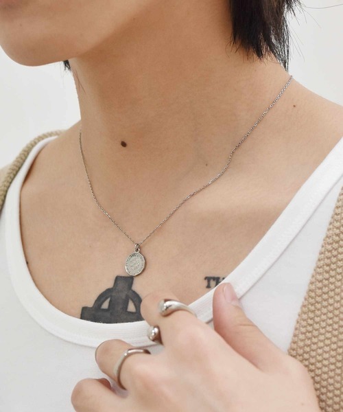 「LHME」 ネックレス 45cm ゴールド レディース_画像9