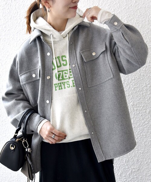 SHIPS any 「SHIPS any」 ジャケット ONE SIZE ライトグレー