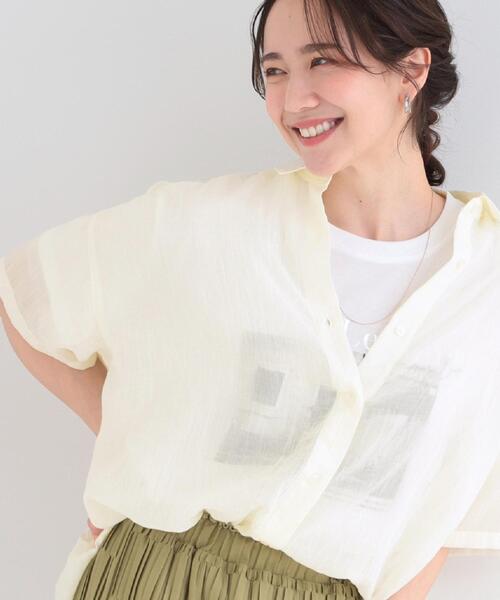 SHOO・LA・RUE（シューラルー） ブラウス シャツ 半袖 ヒップが
