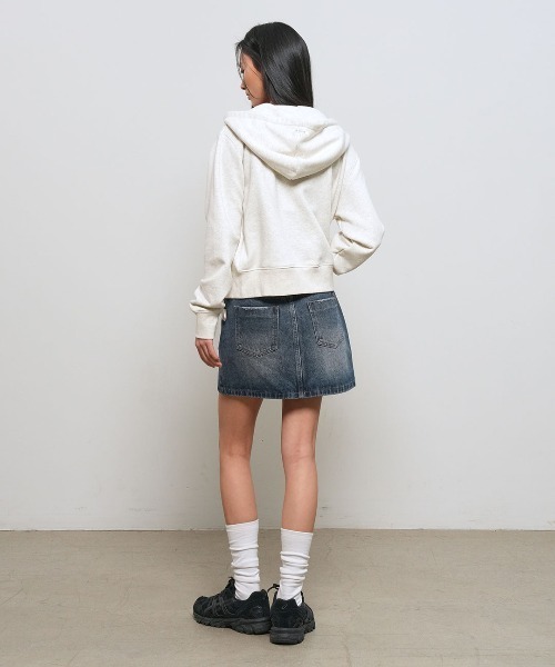 GENERAL IDEA パーカー 「GENERAL IDEA」スナップフードジップアップ