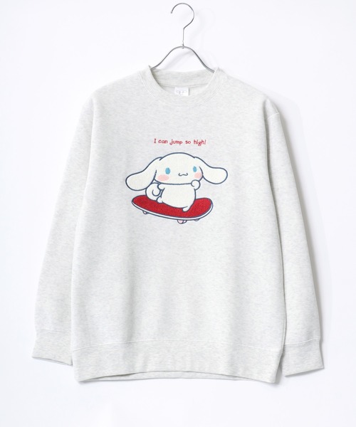 「sanrio」 スウェットカットソー M グリーン レディース_画像2