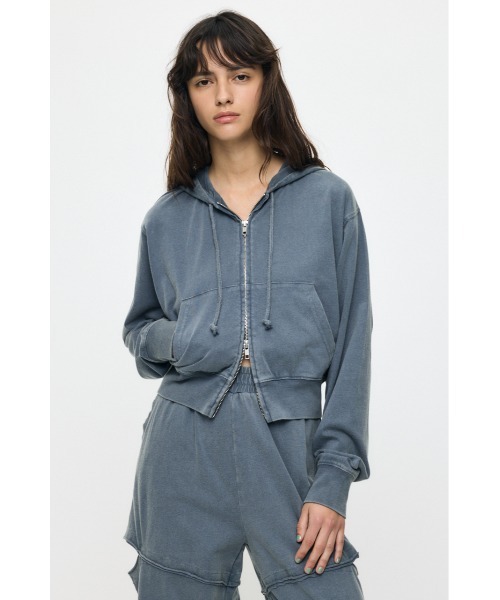 パーカー 「セットアップ対応」GARMENT フ―ディー レディース
