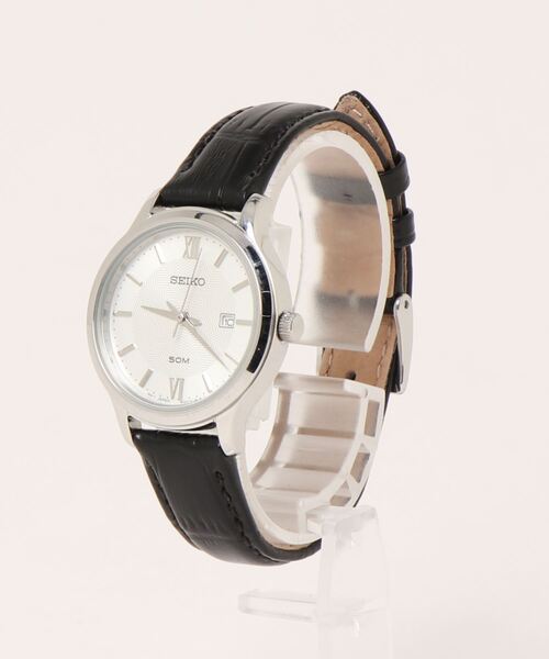 SEIKO（セイコー） アナログ腕時計 FREE シルバー×ブラック メンズ