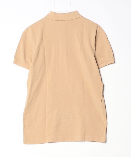 「LACOSTE」 半袖ポロシャツ X-SMALL ベージュ メンズ_画像2
