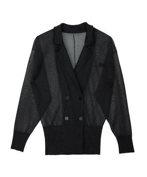 新品ameri MEDI JACKET LIKE SHEERCARDIGAN Ameri（アメリ） カーディガン 夏 MEDI JACKET LIKE SHEER CARDIGAN