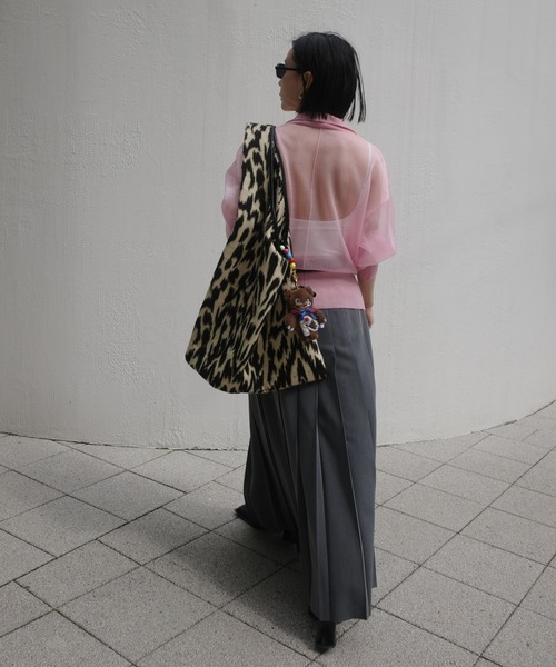 Ameri（アメリ） カーディガン 夏 MEDI JACKET LIKE SHEER CARDIGAN