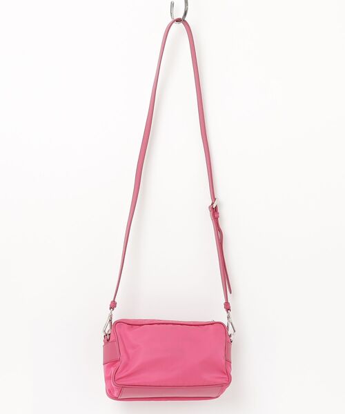 PRADA（プラダ） 三角ロゴ ショルダーバッグ - ピンク レディース