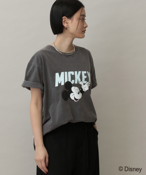 「A part by」 半袖Tシャツ FREE チャコールグレー レディース_画像8