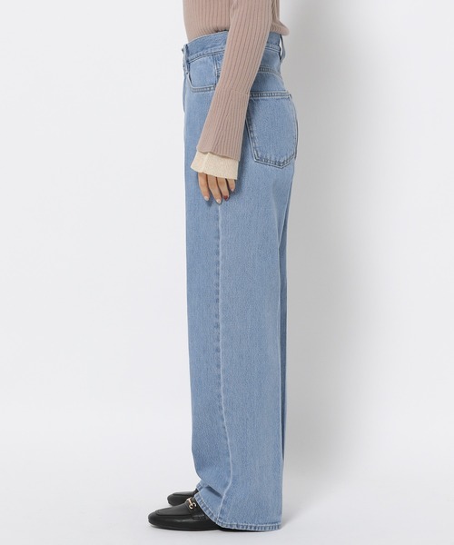 「mysty woman」 デニムパンツ SMALL ブラック レディース_画像7