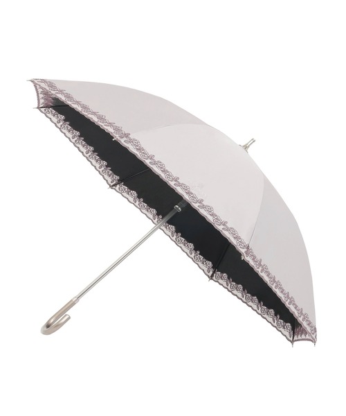 LANVIN COLLECTION 日傘 傘 軽量 遮光100％ 遮熱 晴雨兼用日傘 ”薔薇