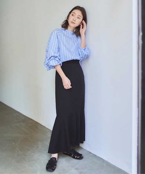 「titivate」 長袖ブラウス M ピンク レディース_画像3