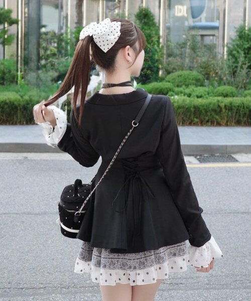 Belle Charme ワンピース 「Belle Charme」Lace Frill Cami Onepiece