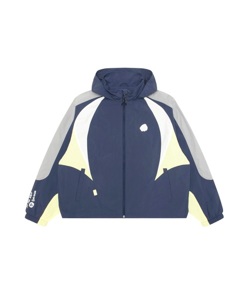 A BATHING APE エイプ　ネイビー ナイロンジャケット AAPE BY A BATHING APE（エーエイプバイアベイシングエイプ） ナイロン
