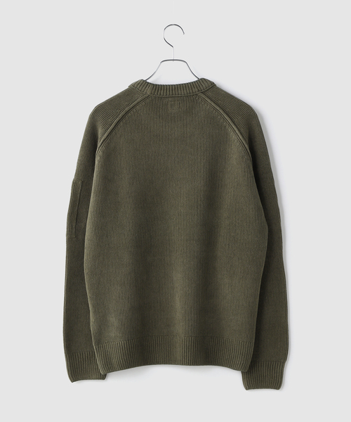 【着画有】　C.P. COMPANY ニット　cp company Lサイズ C.P. COMPANY（シーピーカンパニー） セーター ニット CHENILLE COTTON