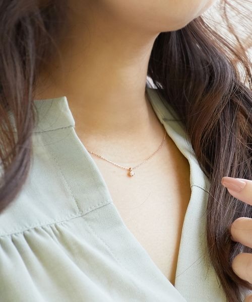 4℃ K10ピンクゴールド ダイヤモンドネックレス 状態良好　綺麗です！ 4℃ K10ピンクゴールド ダイヤモンドネックレス 状態良好綺麗です！