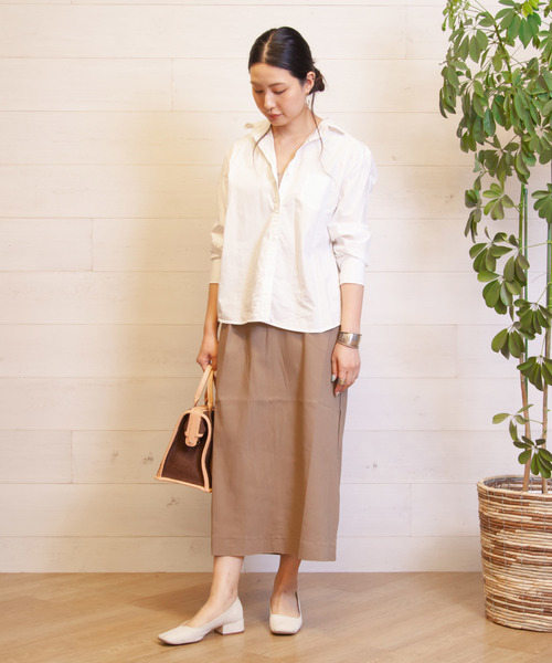 ブラウス シャツ bid/カシュクールシャツ02 レディース B.I.D. ブラウス シャツ bid/カシュクールシャツ02 レディース